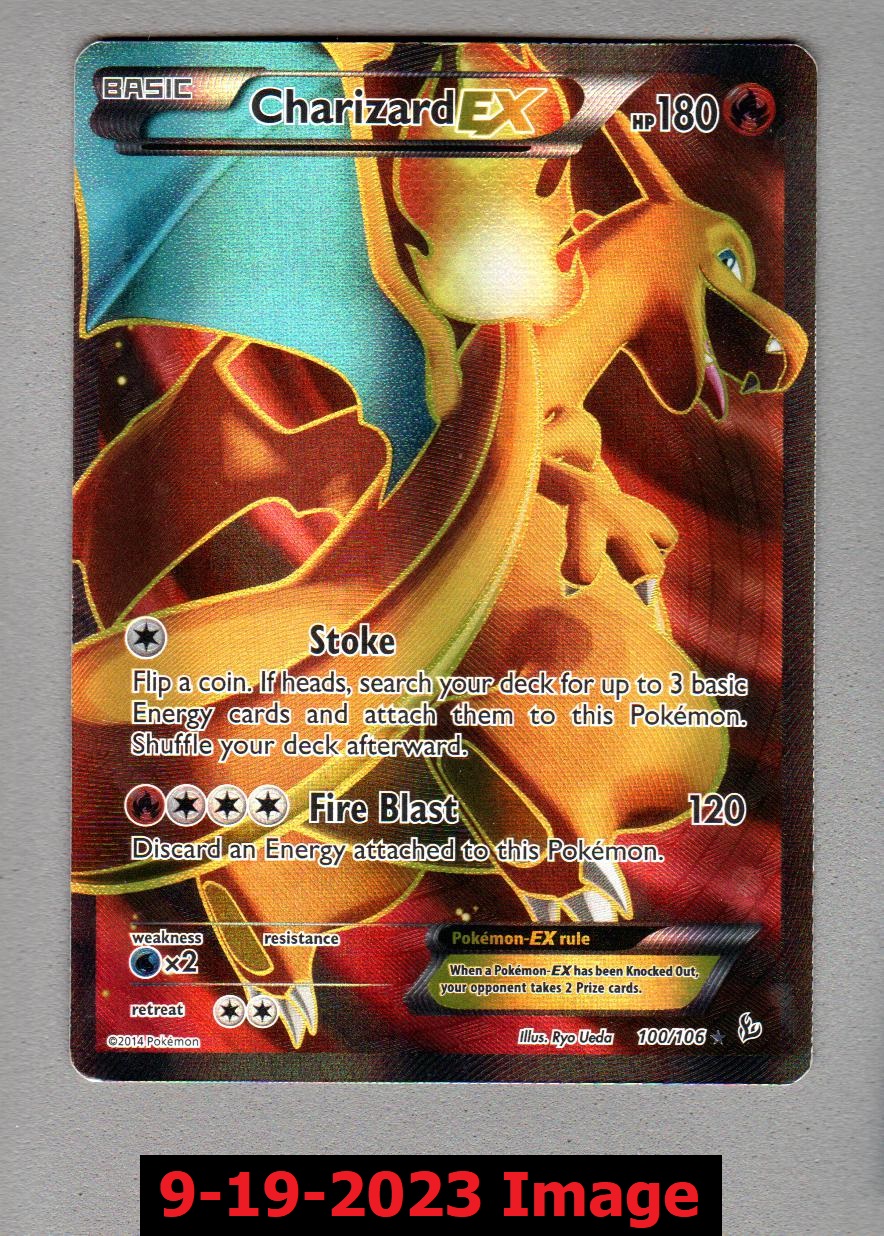 Charizard EX - 100/106 - Full Art Ultra Rare